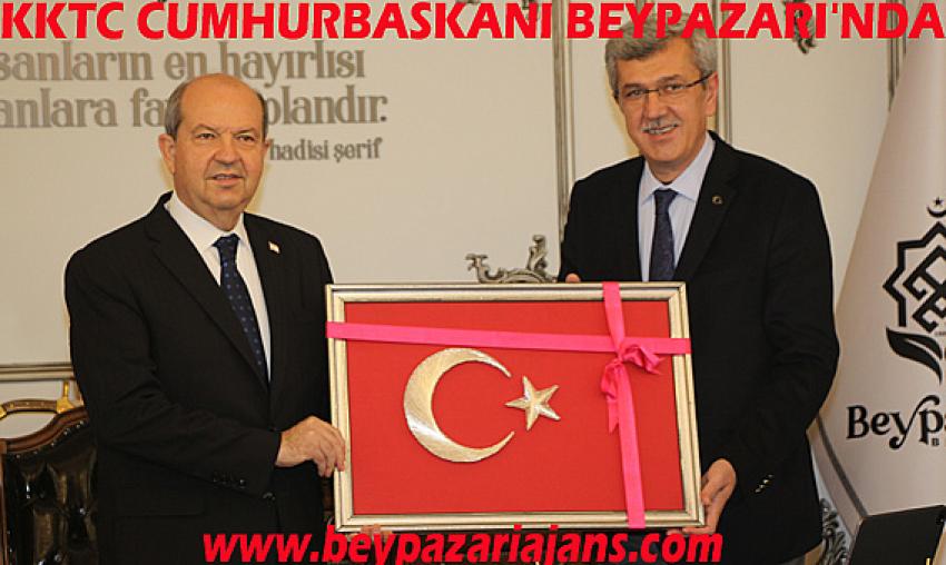 KKTC Cumhurbaşkanı Ersin Tatar, Beypazarı İlçesini ziyaret etti.