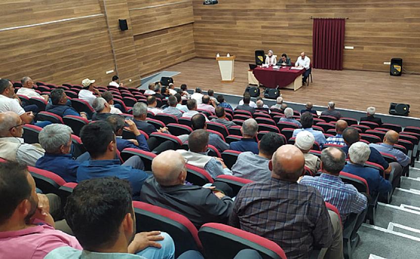 Kaymakam Oktay Erdoğan, muhtarlarla toplantı düzenledi: