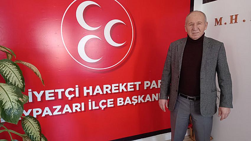 MHP Beypazarı İlçe Başkanı Erdoğan Orhan: “Beypazarı Sokakları delik deşik”