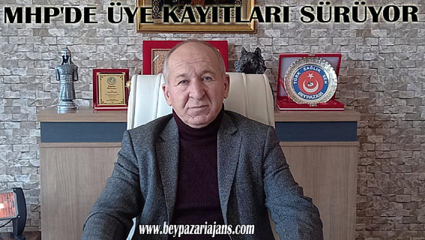 MHP İlçe Başkanı Erdoğan Orhan: “Üye kayıtlarımız tüm hızıyla sürüyor”