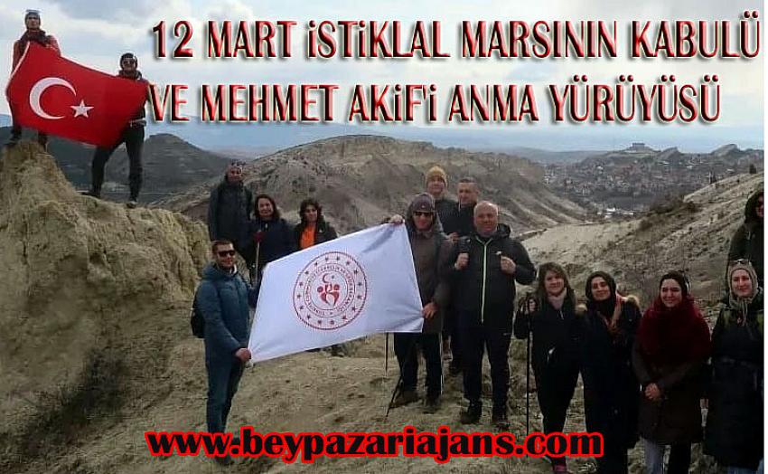 “12 Mart İstiklal Marşının Kabulü ve Mehmet Akif Ersoy’u anma” etkinliği kapsamında doğa yürüyüşünde bulunuldu.