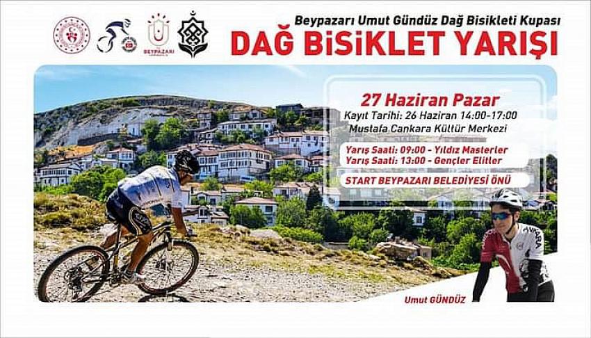 Başkentin Beypazarı İlçesinde Türkiye Dağ Bisikleti yarışması yarın yapılacak.