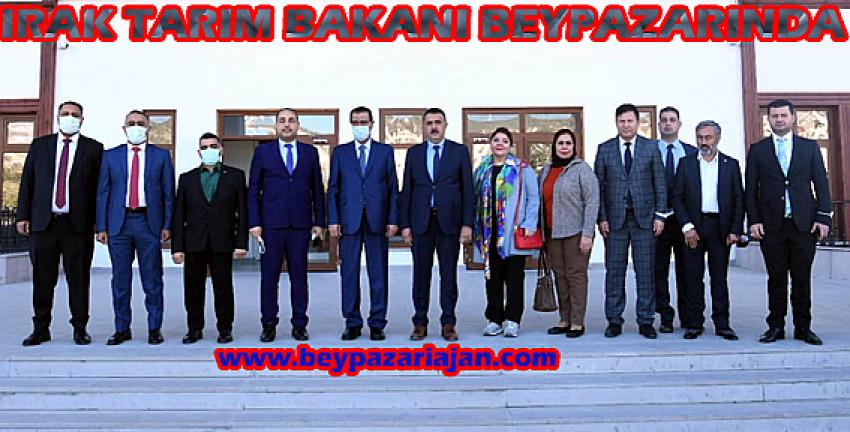 Irak Tarım Bakanı Khafaji, Beypazarı’nı gezdi.