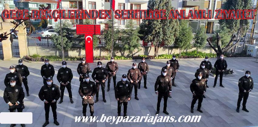 Gece Kartalları, göreve çıkmadan öncesi Şehitliğe ziyarette bulundu.