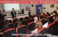 Ankara Üniversitesi Beypazarı M.Y. Okulunda bu gün 2022-2023 Eğitim öğretim dönemi başladı: