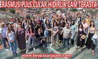 Erasmus-Plus Projesi Kapsamında Türkiye’ye gelen 5 değişik ülke öğrencileri ve öğretmenleri, Beypazarı İlçesini gezdi: