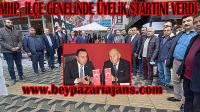 MHP Beypazarı İlçe Başkanlığı, İl başkan yardımcısı Hayri Bulut’un da katılımıyla ilçede Üyelik startını başlattı.