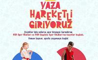 Okulların kapanmasının akabinde İlçe Gençlik spor müdürlüğü harekete geçti: