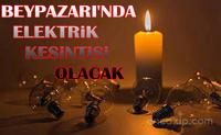 -Beypazarı ilçesinde yarın elektrik kesintisi olacak: