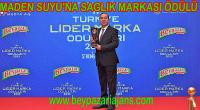 İçecekte Türkiye’nin Sağlık Markası, Beypazarı Doğal Maden suyu’na ödül: