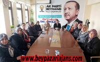 AK Parti Beypazarı Kadın Kolları başkanı Sabriye Yılmaz: “Çalışmalarımız tüm hızıyla sürüyor”