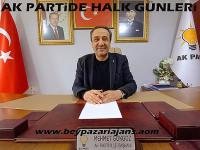 AK Parti İlçe başkanı Mehmet Gökgöz: “Parti binamızda sivil toplum kuruluşu temsilcilerini ve halkımızı dinliyoruz”