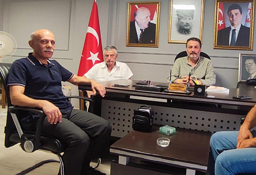 DP Beypazarı İlçe Başkanı Enver Atak’tan Eskişehir DP İl başkanına ziyaret: