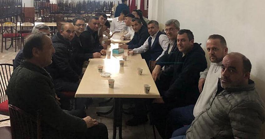 Belediye başkanı Tuncer Kaplan ve İlçe Başkanı Mehmet Gökgöz, Bartın’lılarla bir araya geldi.