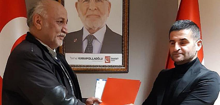 Gazeteci Kemal Çelen milletvekili aday adayı başvurusunda bulundu:.
