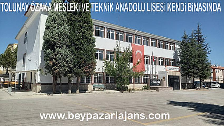 Tolunay Özaka Mesleki ve Teknik Anadolu Lisesi, güçlendirilen binasında eğitim öğretime başladı: