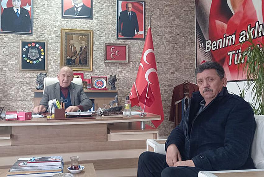 MHP Beypazarı İlçe Başkanı Erdoğan Orhan:” Biz herkesi kucaklıyoruz”