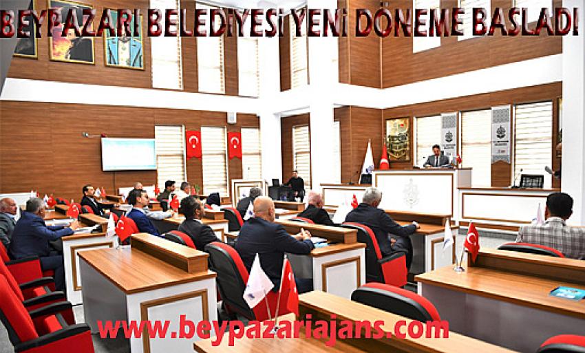 Beypazarı Belediye Meclisi yeni döneme başladı:
